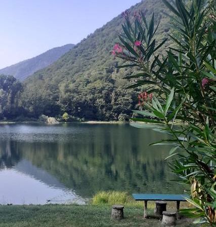 L'Angolino Di Magda: On The Lake-Private Beach! Ghirla Ngoại thất bức ảnh